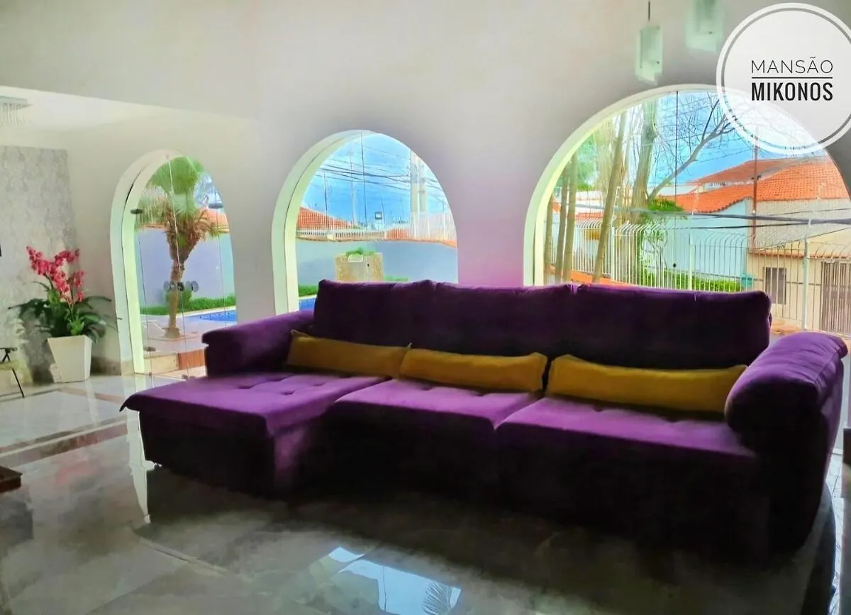 Mansao Mikonos Piscina Cascata Villa Sao Paulo Holiday home